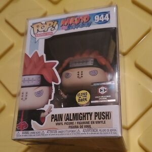 Naruto Shippuden Pain Almighty Push #944 Glow In The Dark Collectibles Funko Pop